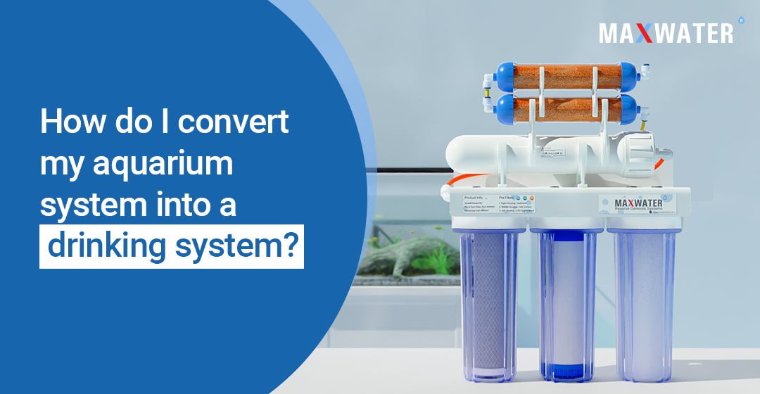 How Can I Convert My Aquarium System into a Drinking Water System?
