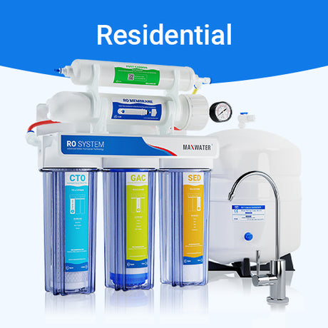 residential reverse osmosis system from blue max water, best water filter company