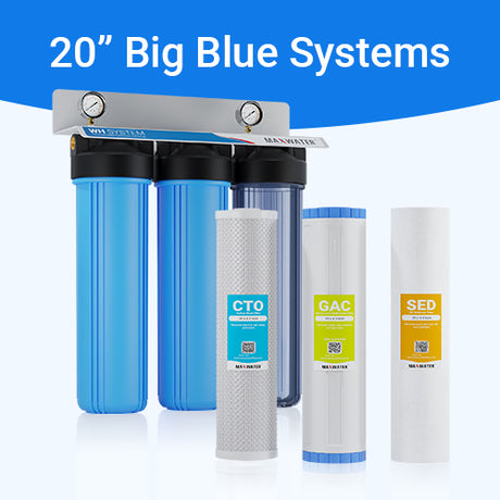 Whole house water filtration system by blue max water