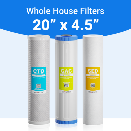 filter cartridges for whole house water filtration systems