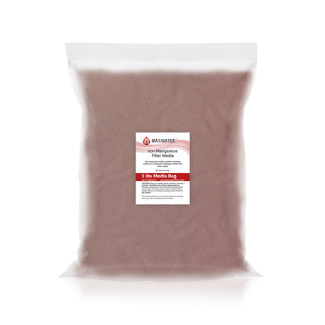 whole house water filter iron resin