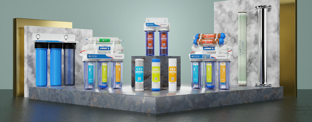 Premium Water Filtration Solutions: RO Systems, Filters, and More - Blue Max Water