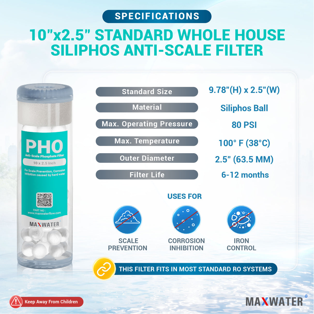 polyphosphate filter