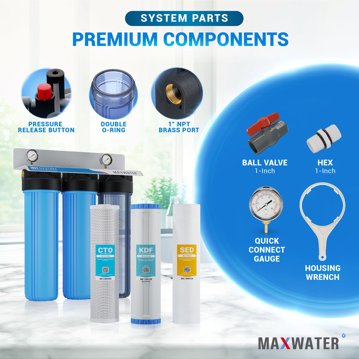 metal water filter