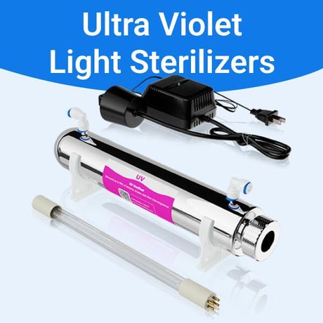 UV light sterilizers 