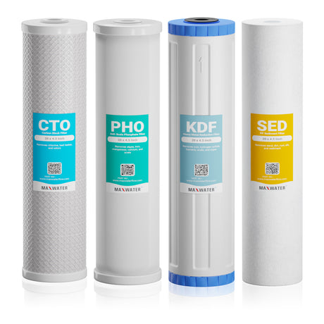 water filter cartridges for ultimate 4 stage whole house systems