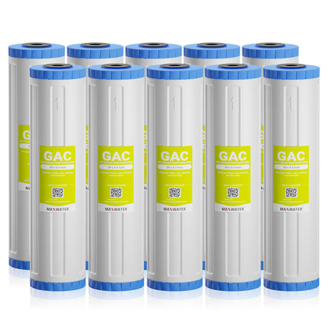 GAC Filter Cartridge for Whole House System, Size - 20" x 4.5"