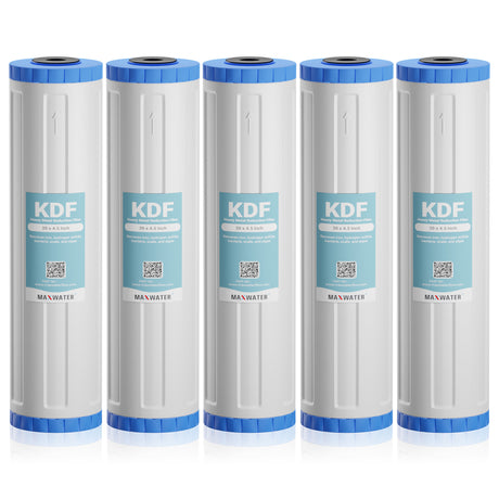 KDF 85 Whole House Filter Cartridge (Refillable), Size - 20”x 4.5”