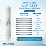 Custom commercial RO membrane 2521