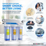 Efficient whole house water treatment setup offering extensive filtration for household needs